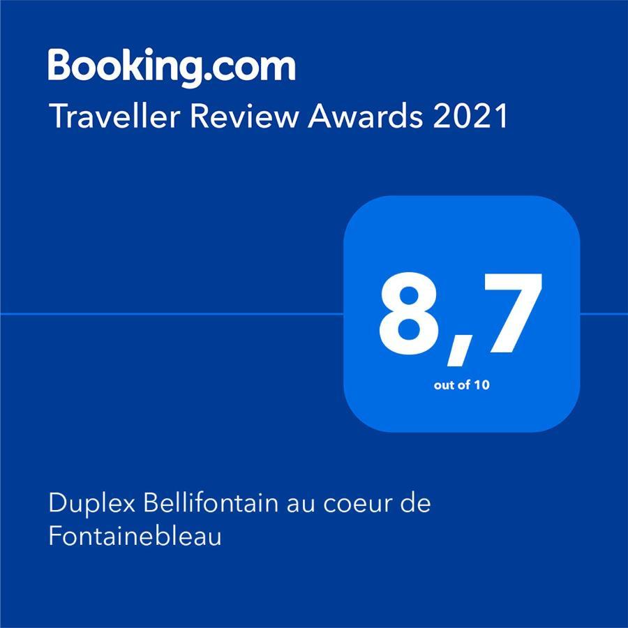 Appartamento Duplex Bellifontain Au Coeur De Fontainebleau Esterno foto